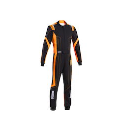 Combinaison Sparco THUNDER ADVANCED - Noir/Orange - ENFANT