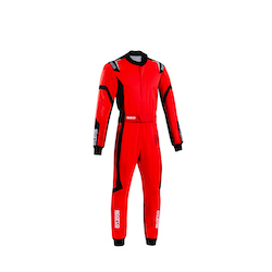 Combinaison Sparco THUNDER ADVANCED - Rouge/Noir - ENFANT