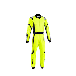 Combinaison Sparco THUNDER ADVANCED - Jaune/Noir - ENFANT