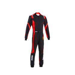Combinaison Sparco THUNDER ADVANCED - Noir/Rouge - ADULTE