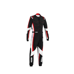 Combinaison Sparco KERB ADVANCED KID - Noir/Rouge/Blanc - ENFANT