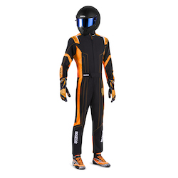 Kit pilote Thunder Advanced Noir/Orange Adulte