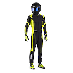 Kit pilote Thunder Advanced Noir/Jaune Adulte