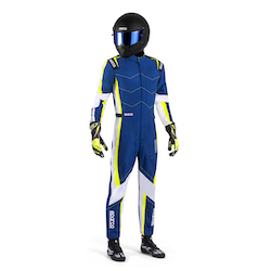 Kit pilote Kerb Advanced Bleu/Jaune/Blanc Adulte