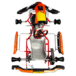 Châssis OK1 DRAGON EVO 3 KF FR - 1030x50 - Fusée Ø 25 mm