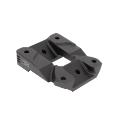 Platine IPK alu Ø 28mm (avec canaux de ventilation) | entraxe 80x102 | spéciale Monster