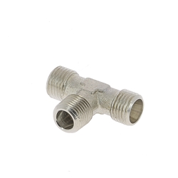 Raccord durite aviation M10x100 en T