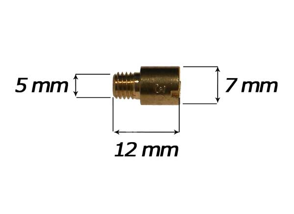 Gicleur bas régime long Dell'Orto pour VHSB et VHSH - Action karting -  Accessoir